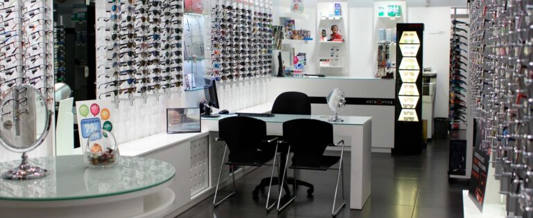 Listado de ópticas.