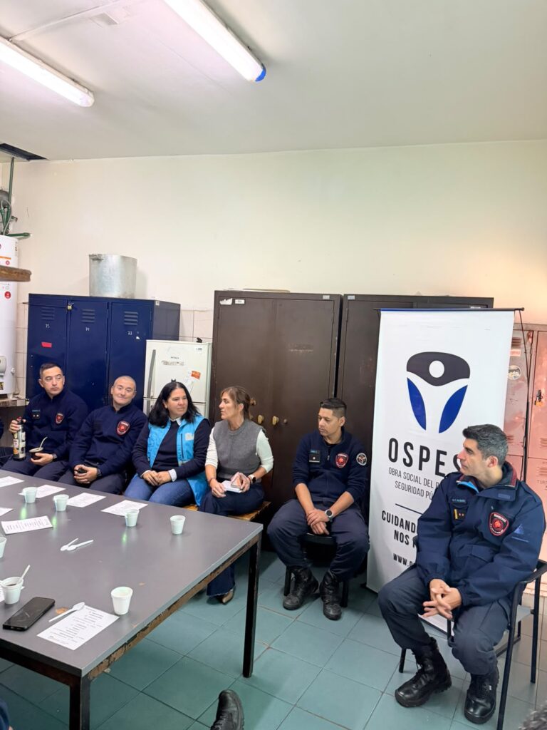 CHARLA SALUD MENTAL BOMBEROS